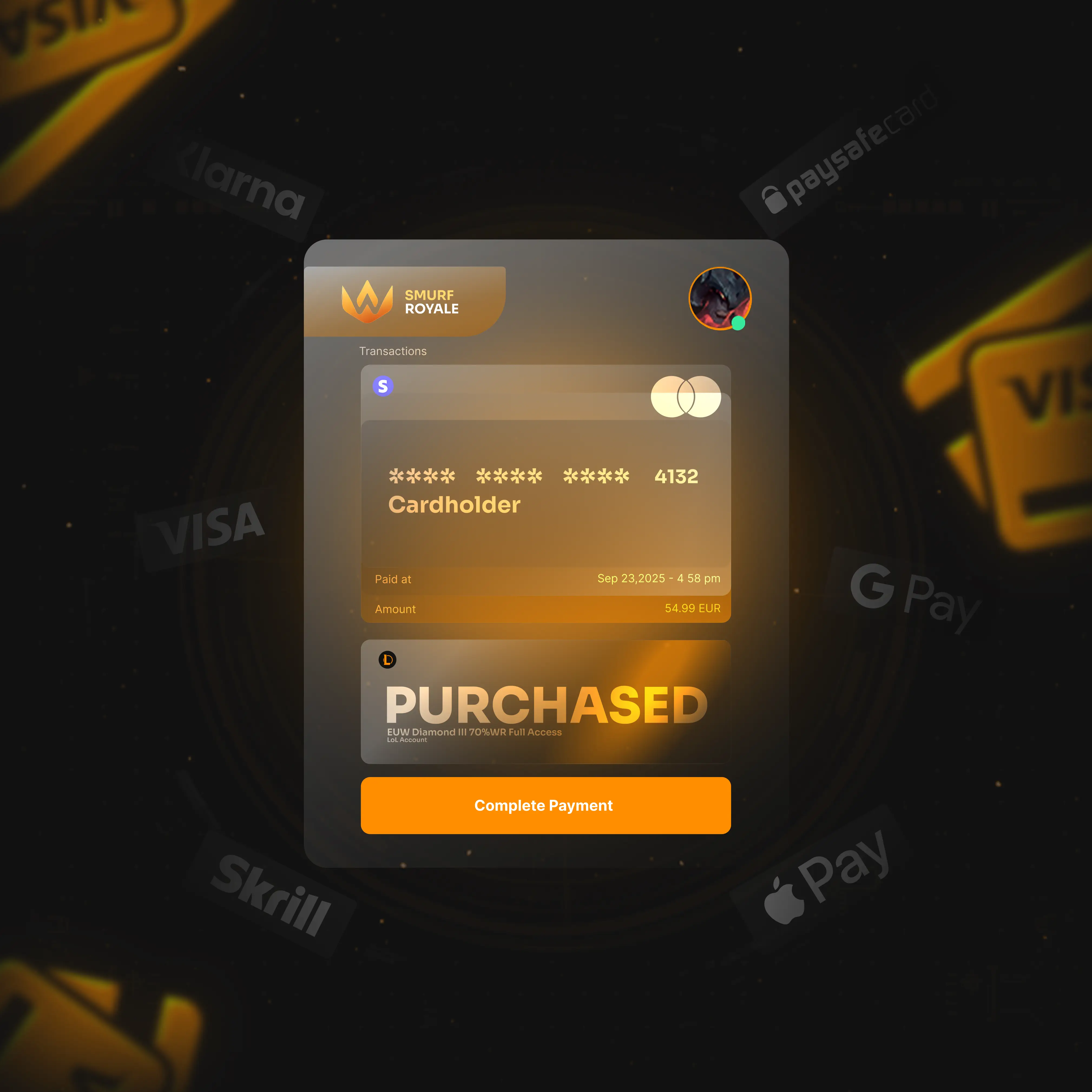 Secure Purchase Process